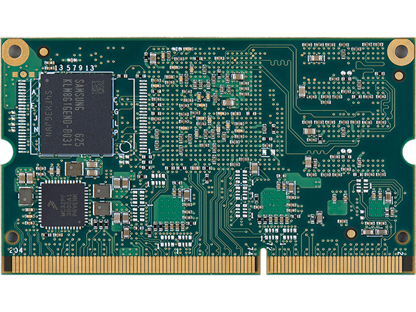 VAR-SOM-MX7 bottom with eMMC